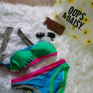 Colorful ABS bikini from Macy's